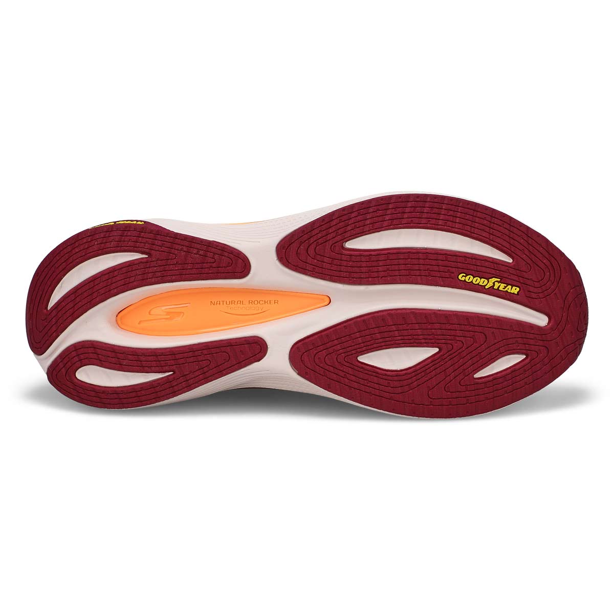 Women's Max Cushioning Pro Performance Sneaker - Raspberry/Orange
