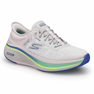 Lds Go Run Elevate 2.0 Banyan Slip-Ins Sneaker - Grey/Blue