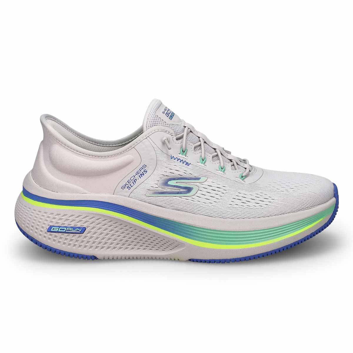 Women's  Go Run Elevate 2.0 Banyan Slip-Ins Sneaker - Grey/Blue
