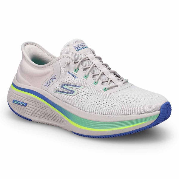 Women's  Go Run Elevate 2.0 Banyan Slip-Ins Sneaker - Grey/Blue
