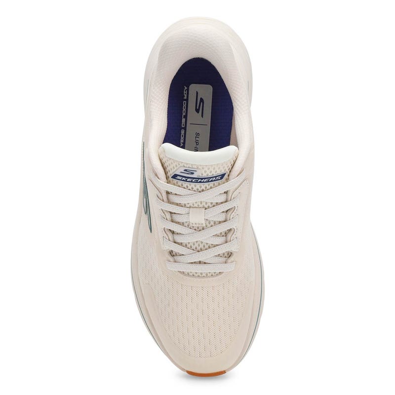 Espadrilles de performance Go Run Consistent 3 à enfiler pour femmes - Blanc cassé