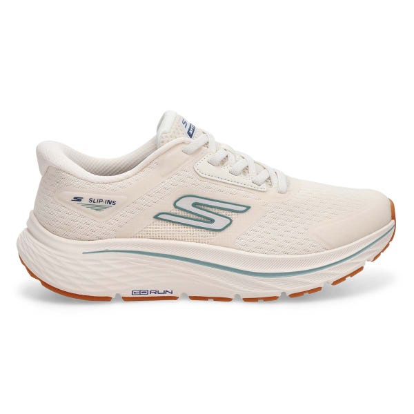 Espadrilles de performance Go Run Consistent 3 à enfiler pour femmes - Blanc cassé
