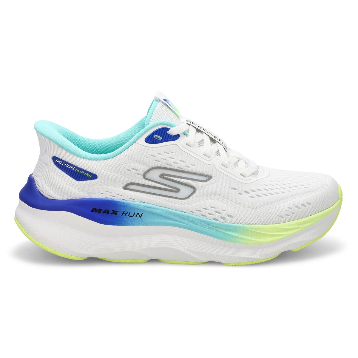 Women's Max Run Slip-Ins Performance Sneaker - White/Multi