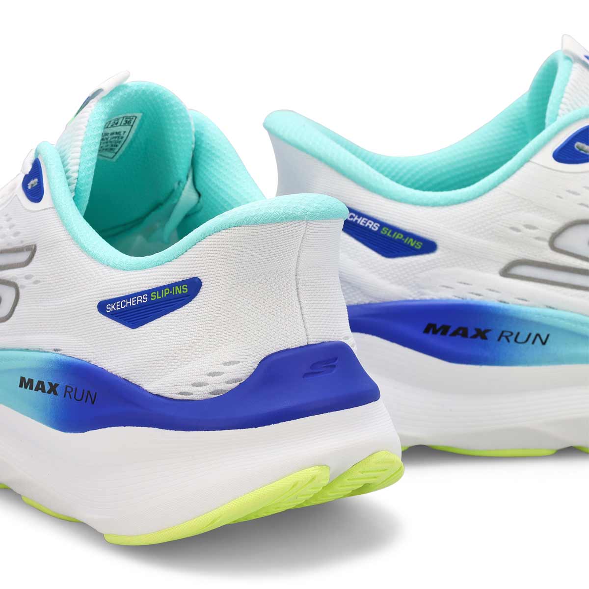 Women's Max Run Slip-Ins Performance Sneaker - White/Multi