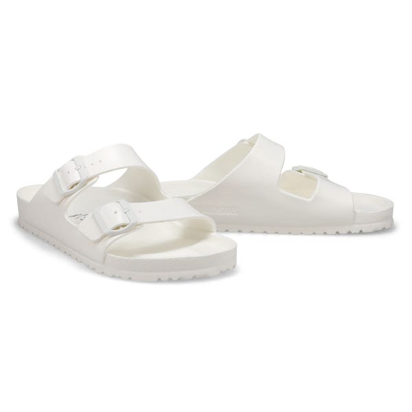 Men's Arizona EVA 2 Strap Sandal - White