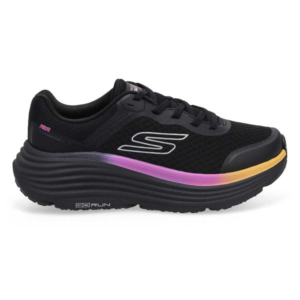 Espadrilles de performance larges pour femmes Max Cushioning Endeavour – Noir/Rose