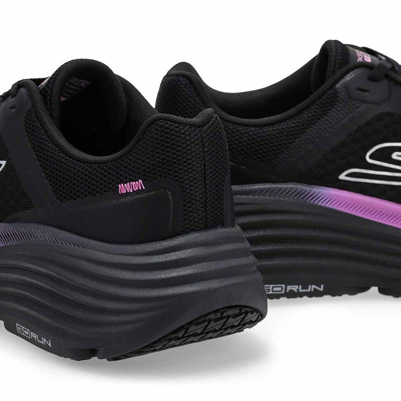 Espadrilles de performance larges pour femmes Max Cushioning Endeavour – Noir/Rose