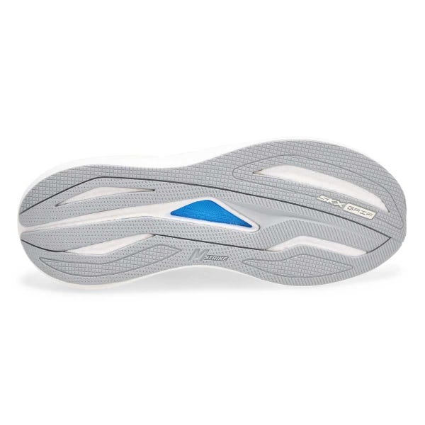 Espadrille de performance à enfiler Skechers Go Run Consistent Pro - Blanc/Gris