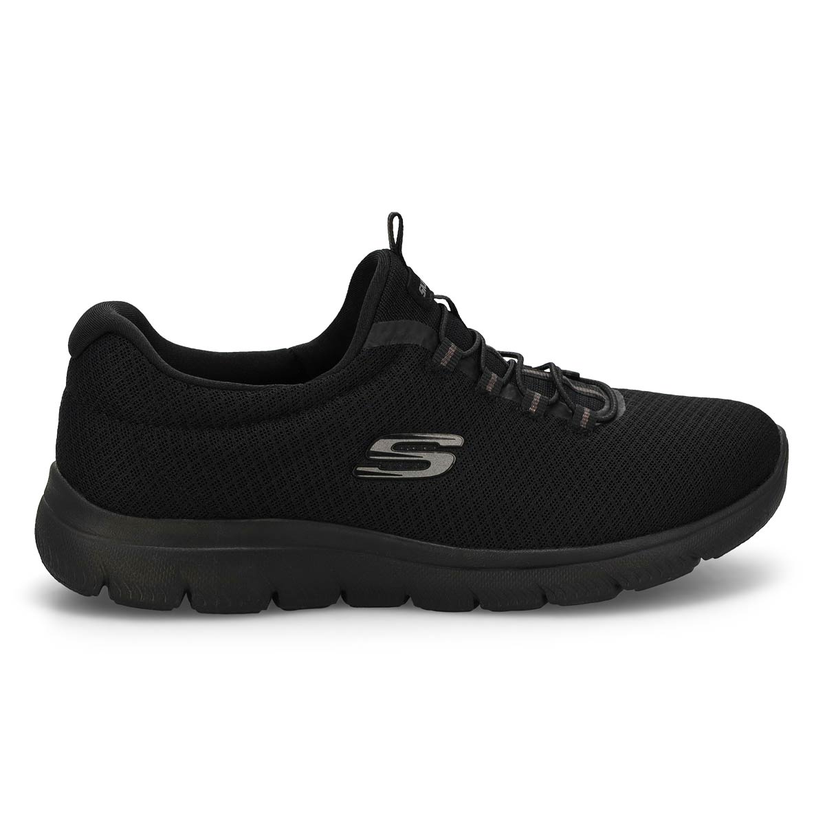 Women's Summits Slip On Wide Sneaker - Black