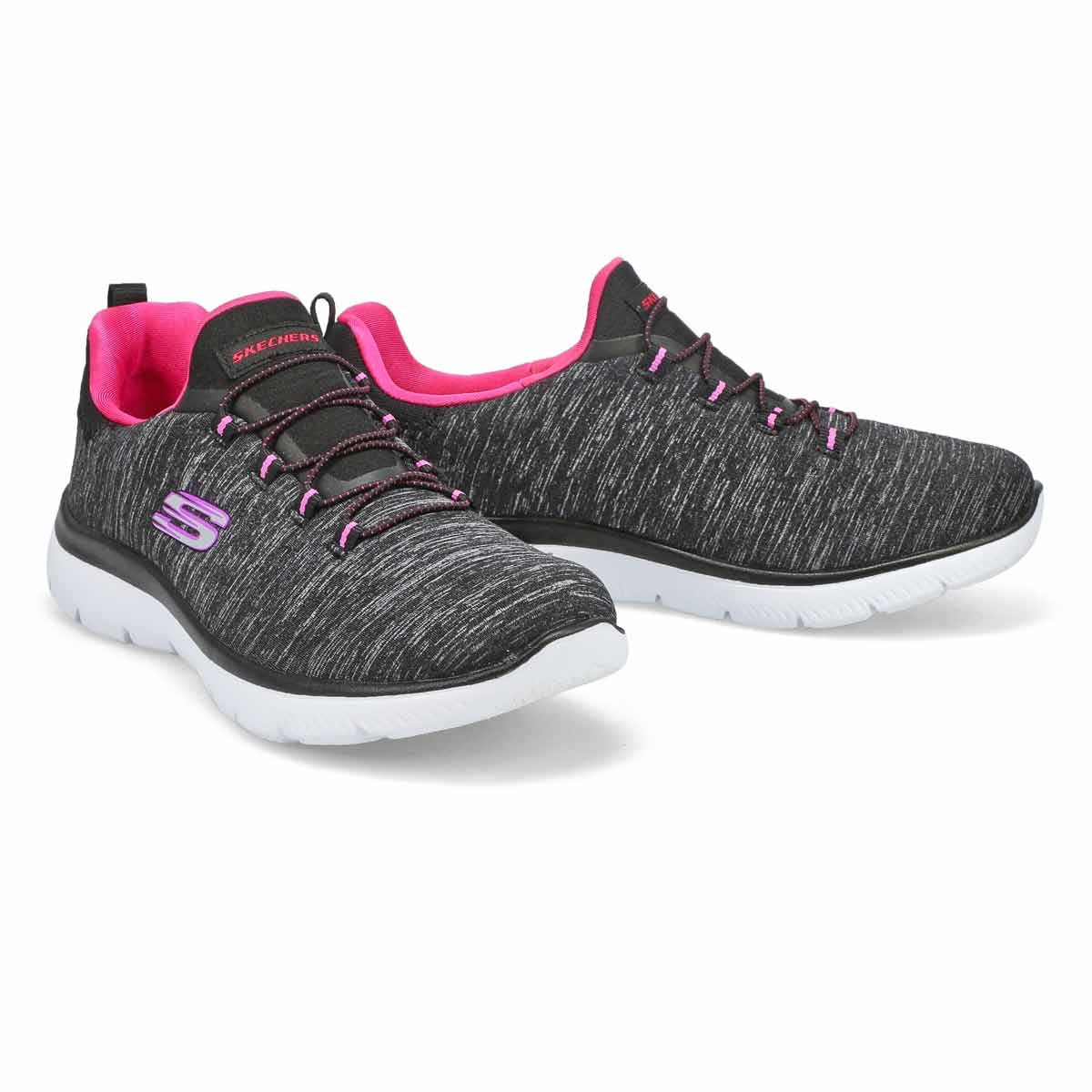 Espadrille Quick Getaway,noir/rose, femmes