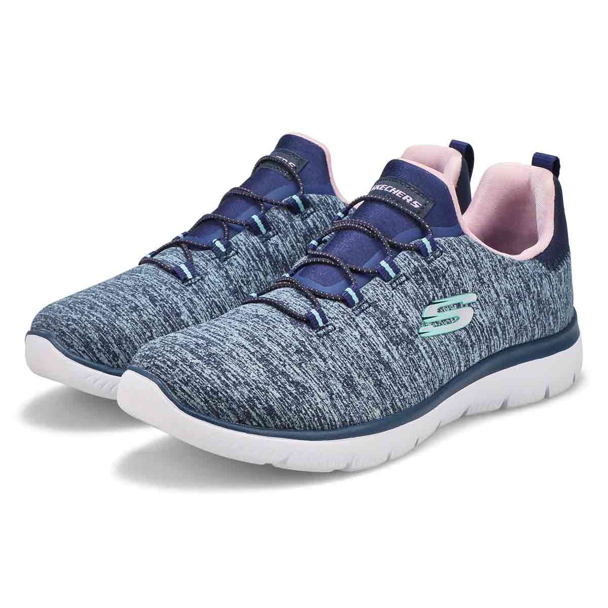 Women's Quick Getaway Slip On Sneaker - Navy/Purple