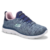 Women's Quick Getaway Slip On Sneaker - Navy/Purple