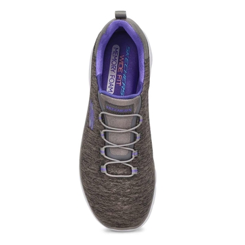 Espadrille QUICK GETAWAY gris/violet, femme, LARGE