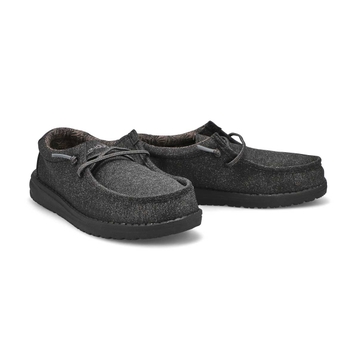 Kids' Wally Youth Casual Shoe - Black