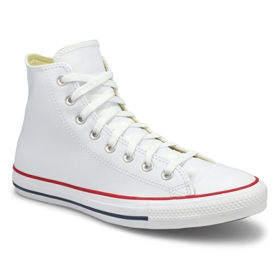 Lds CTAS Leather Hi Sneaker-White