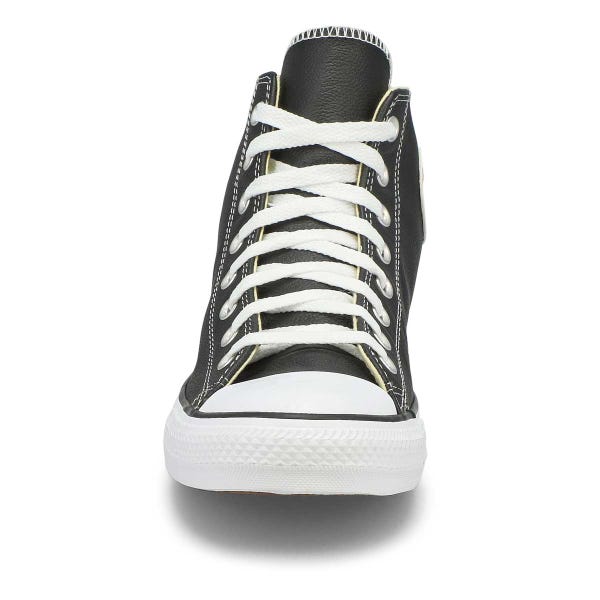 Baskets hautes en cuir CHUCK TAYLOR ALL STAR LEATHER HI TOP, noir, hommes