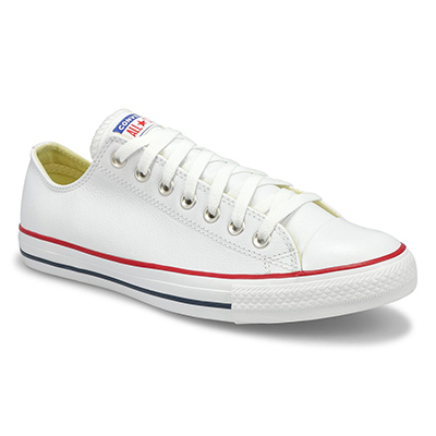 Mns Chuck Taylor All Star Leather Sneaker - White