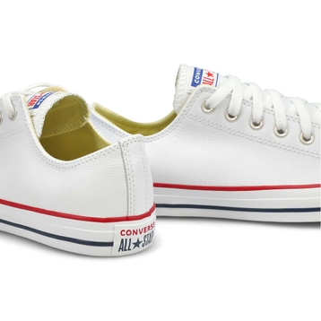 Men's Chuck Taylor All Star Leather Sneaker - Whit