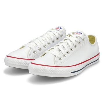 Men's Chuck Taylor All Star Leather Sneaker - Whit