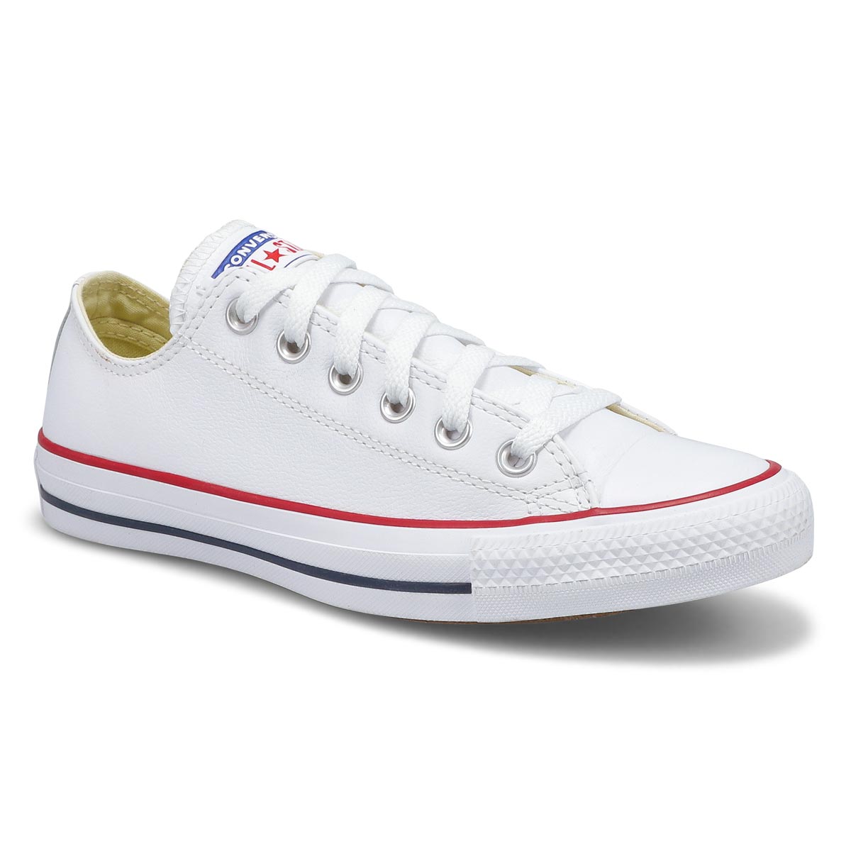 Women's All Star Leather Ox Sneaker -  White