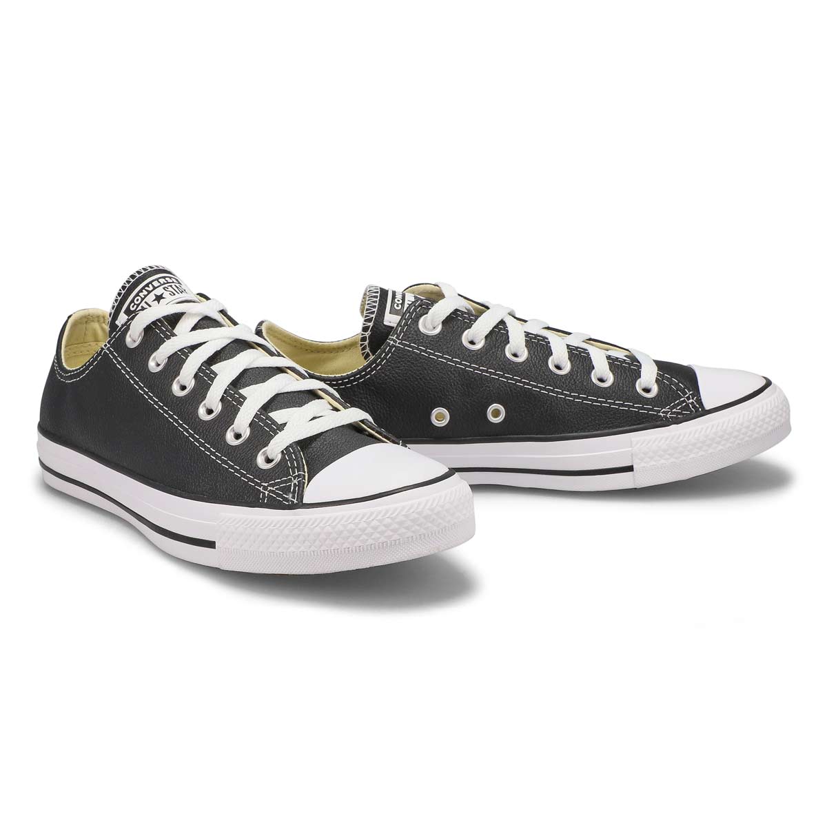 Women's Chuck Tayor All Star Leather Sneaker - Black