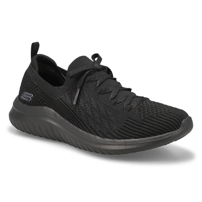 Lds Ultra Flex 2.0 Slip On Sneaker-Bk/Bk