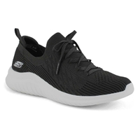 Women's Ultra Flex 2.0 Sneaker - Black/White