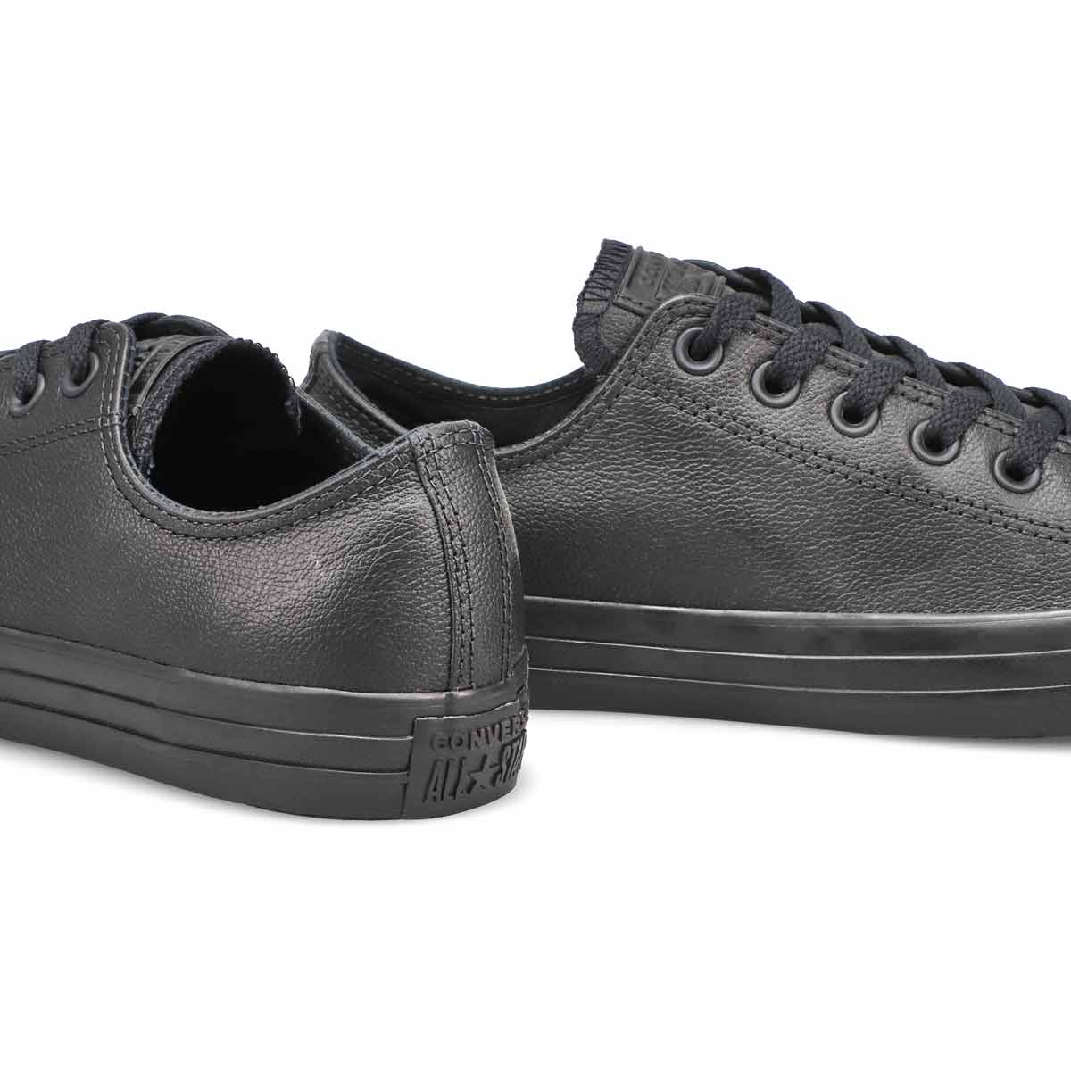 Men's Chuck Taylor All Star Leather Sneaker- Black