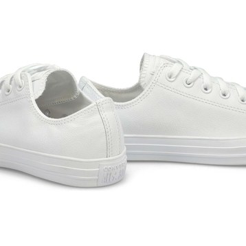 Men's Chuck Taylor All Star Leather Sneaker - Whit