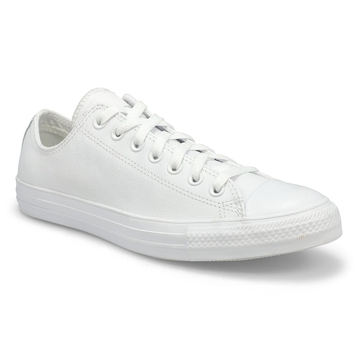 Men's Chuck Taylor All Star Leather Sneaker - Whit