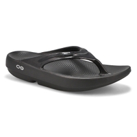 Women's Oolala Thong Sandal - Black/Black