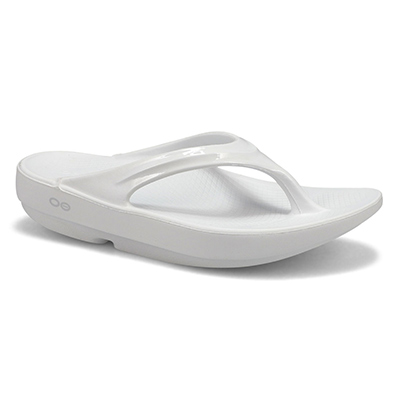 Lds OOlala Thong Sandal - White