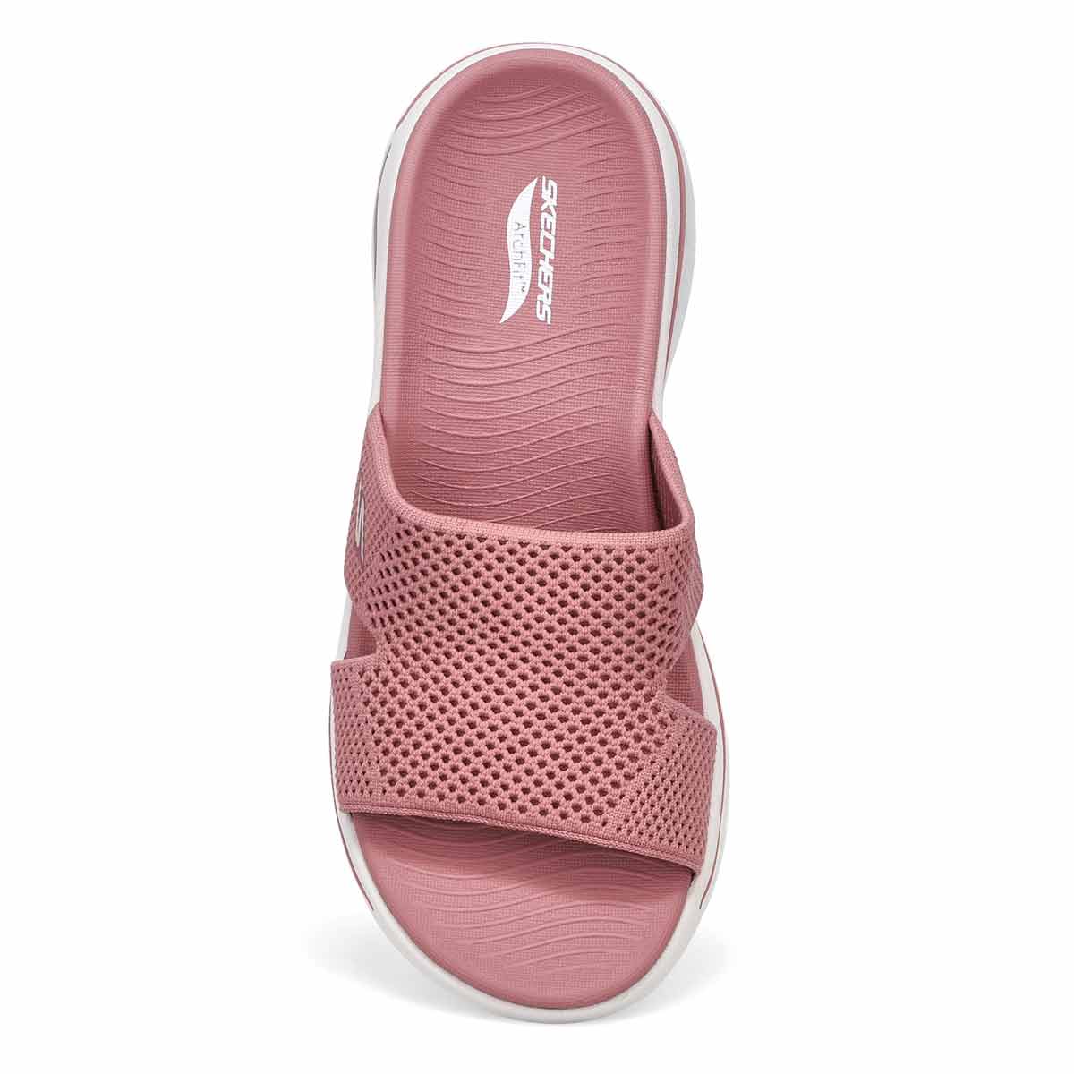 Skechers Women's Go Walk Arch Fit SlideSandal | eBay