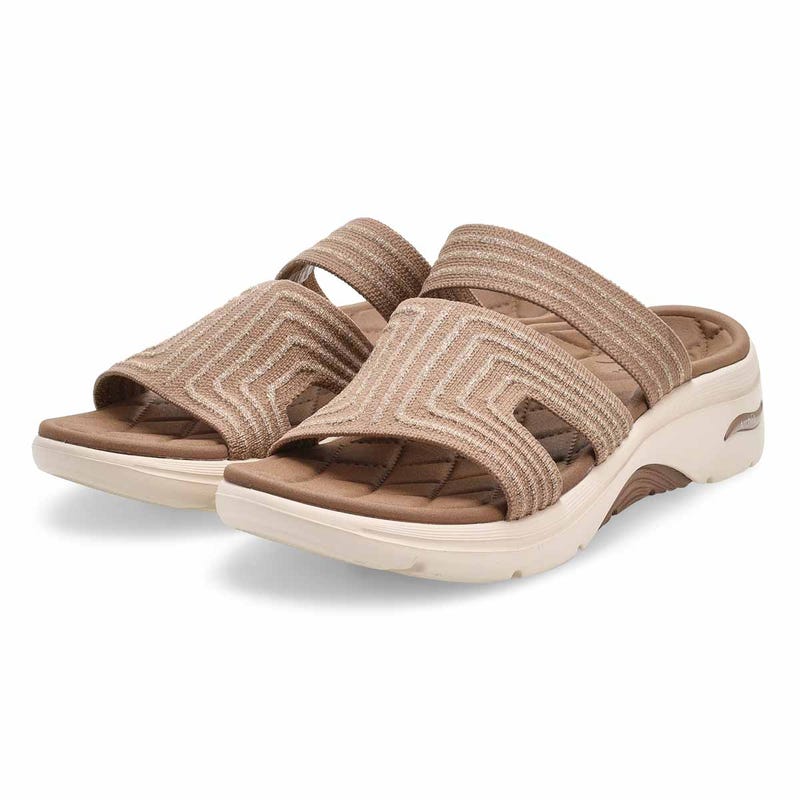 Women's Go Walk Arch Fit 2.0 Sandal - Black/Black