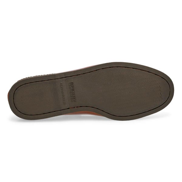 Chaussure bateau homme A/O 1-Eye en cuir – Brun