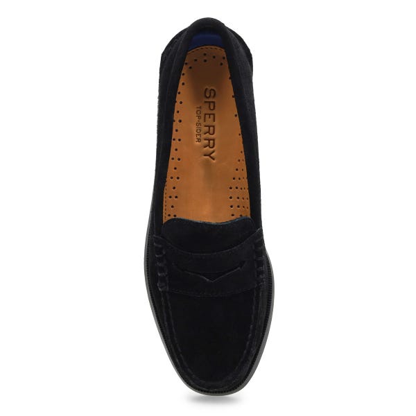 Mocassin Authentique Original pour femmes - daim noir