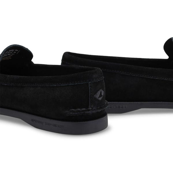 Mocassin Authentique Original pour femmes - daim noir