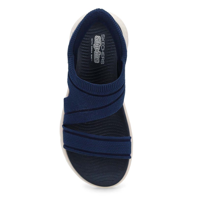 Women's  Go Walk Flex Enticing Slip-Ins Sandal -  Navy