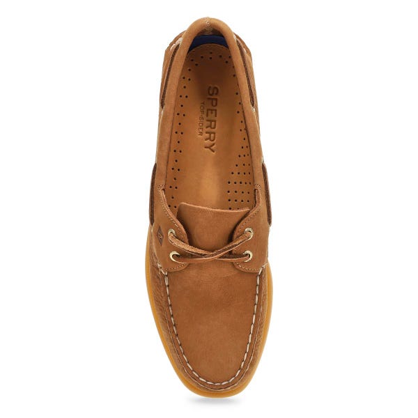 Women's A/O 2-Eye Leather Boat Shoe - Tan