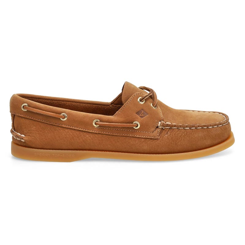 Women's A/O 2-Eye Leather Boat Shoe - Tan