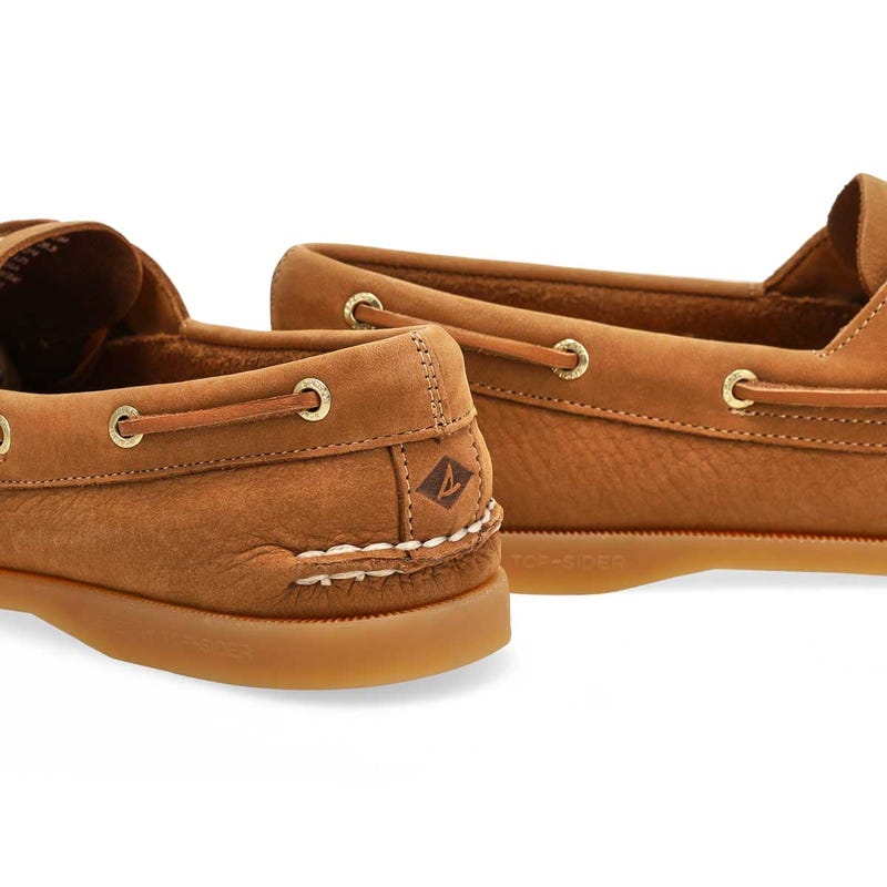 Women's A/O 2-Eye Leather Boat Shoe - Tan