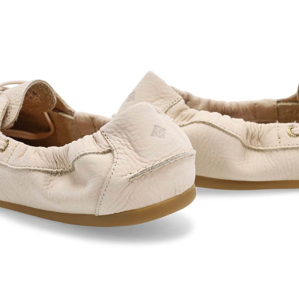Chaussure bateau en cuir SLIMSAIL, opale, femmes