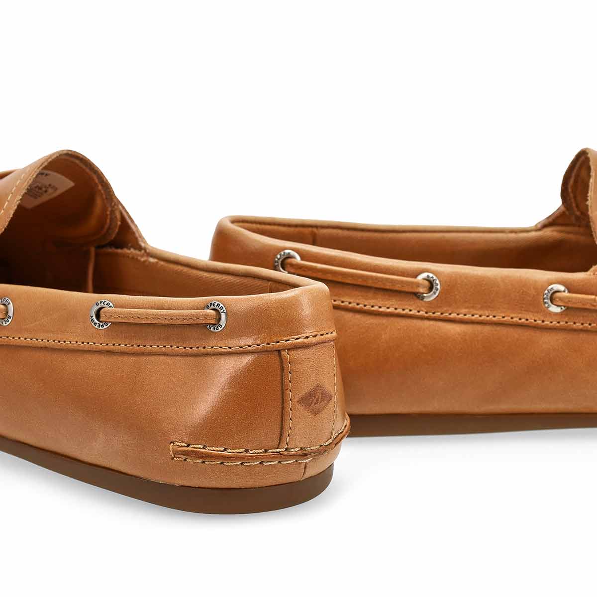 Chaussure bateau en cuir SLIMBOAT DISTRESSED, hava