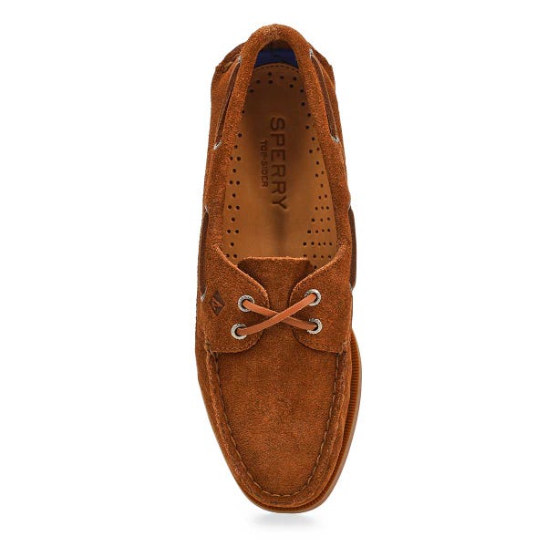 Chaussure bateau pour femmes A/O 2-Eye – suède brun