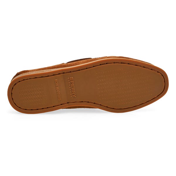 Chaussure bateau pour femmes A/O 2-Eye – suède brun