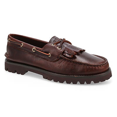 Lds A/O Kiltie Lug - Burgundy