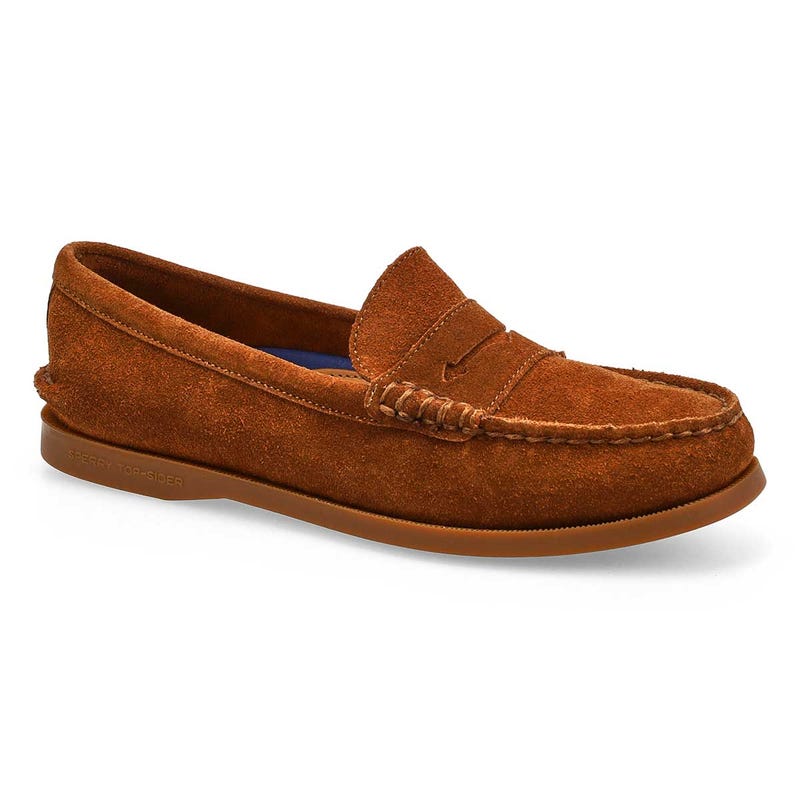 Mocassin Authentique Original pour femmes - suède brun