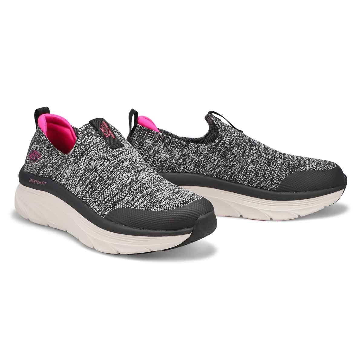 Espadrille 'LUX WALKER QUICK UPGRADE noir/rose,fem