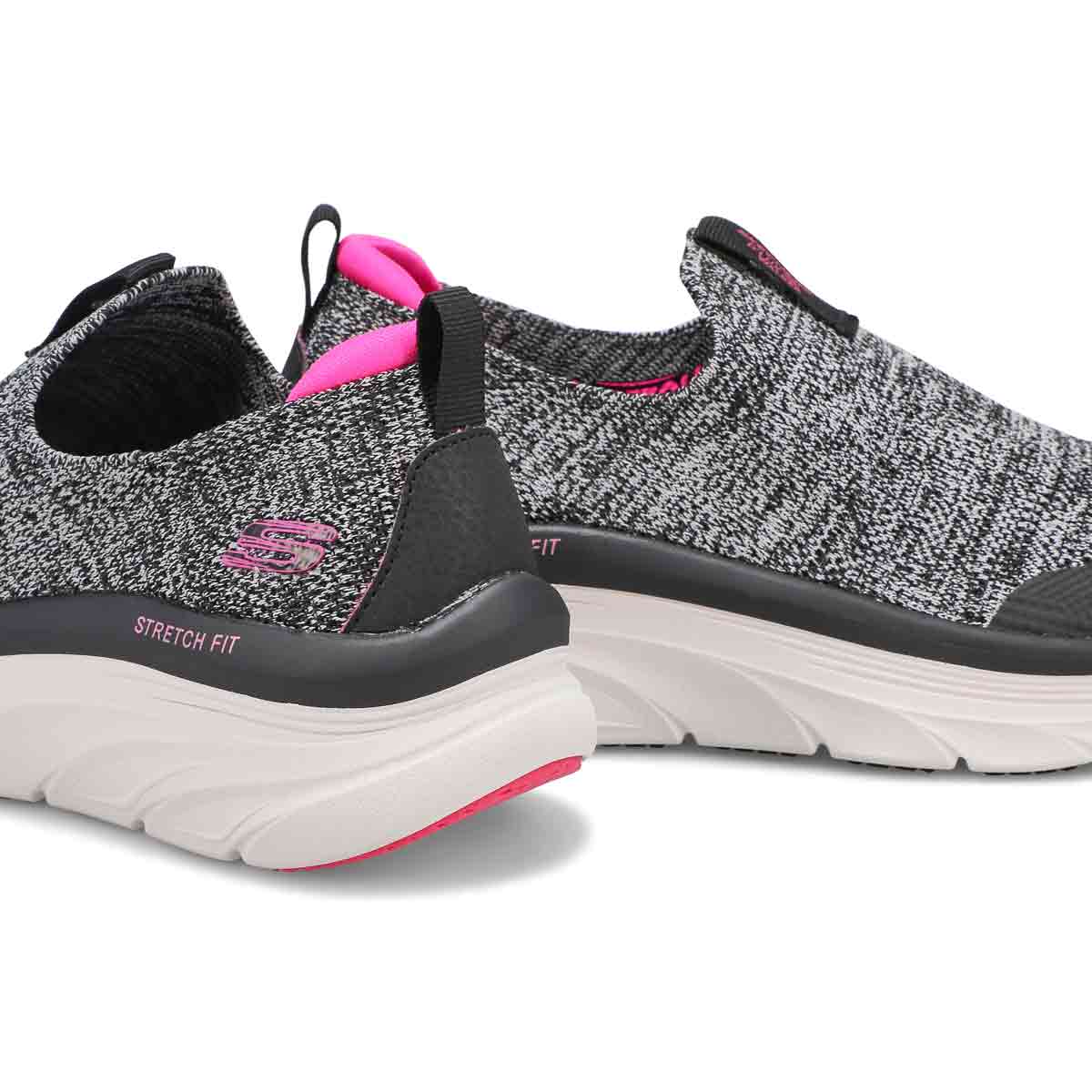 Espadrille 'LUX WALKER QUICK UPGRADE noir/rose,fem