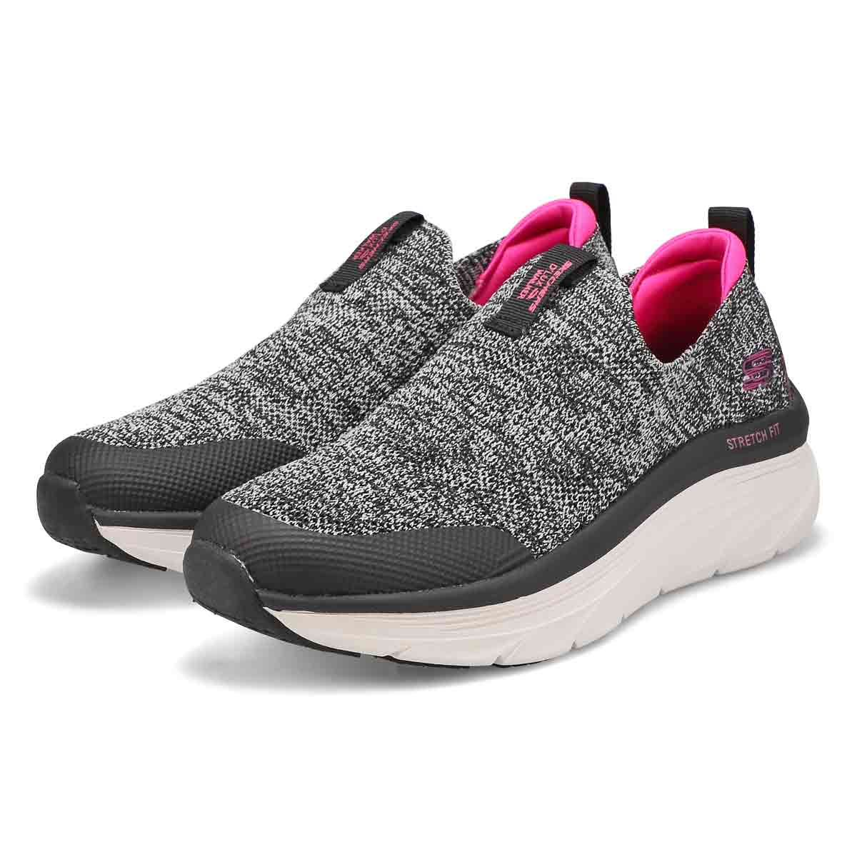 Espadrille 'LUX WALKER QUICK UPGRADE noir/rose,fem